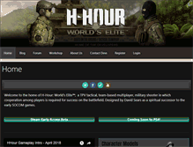 Tablet Screenshot of hhourworldselite.com